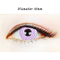 Close-up-Image-of-eye-027-Purple-Spiral-Halloween-Contact-Lenses
