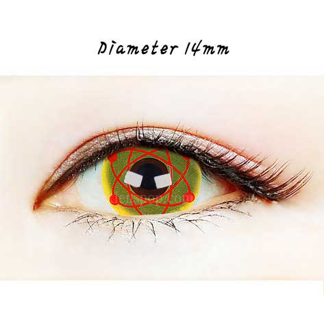 Close-up-Image-of-eye-045-Atomic-Yellow-Halloween-Contact-Lenses