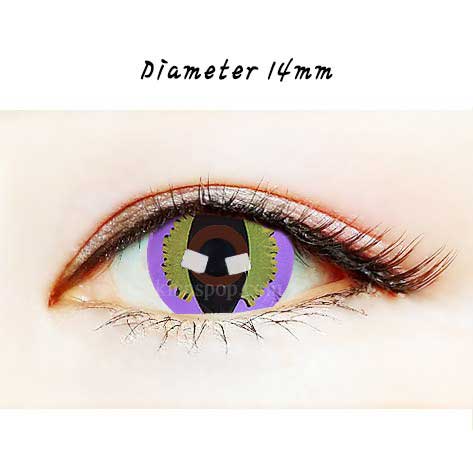 Close-up-Image-of-eye-083-Purple-Snake-Halloween-Contact-Lenses