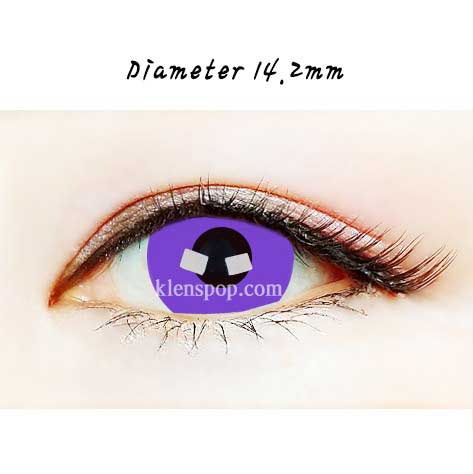 Cp-F6 Violet Halloween Contact Lenses (2Pcs)