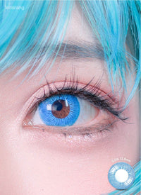 Ditto Blue (2pcs) Monthly MPC Lens Colored Contacts