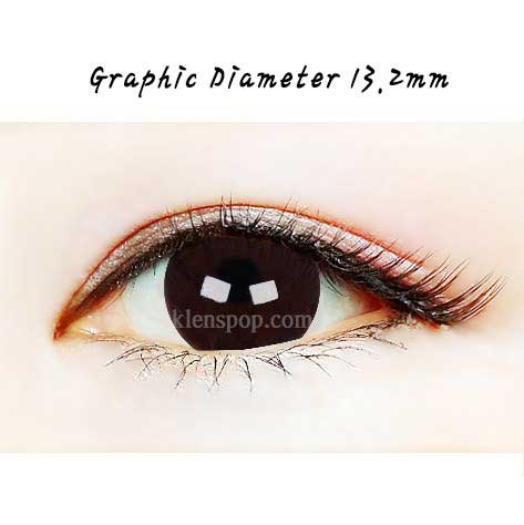 Close-up-Image-of-eye-Eyevelyn-S-Choco-2pcs-6-Months-Colored-Contacts