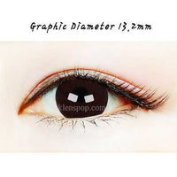 Close-up-Image-of-eye-Eyevelyn-S-Choco-2pcs-6-Months-Colored-Contacts