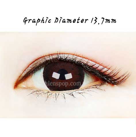 Close-up-Image-of-eye-Scl-21-Black-2pcs-6-Months-Colored-Contacts