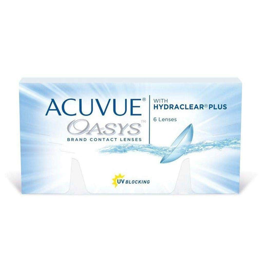 Acuvue Oasys Contact Lenses (6pcs) Biweekly (Hyperopia) Sph +0.50 ~ +8.00 B.C 8.4mm