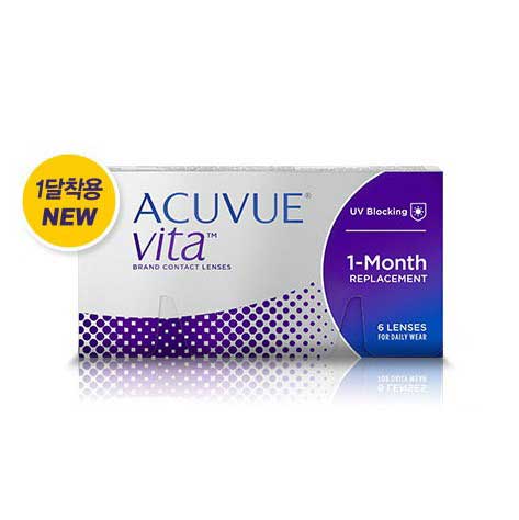 Acuvue Vita Astigmatism Contact Lenses (6pcs)  Monthly (Toric Lenses) Sph 0.00 ~ -9.00 Cyl -0.75, -1.25, -1.75, -2.25 Ax (Axis) 10, 20, 90, 160, 170, 180 Bc 8.6