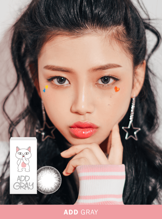 Add Grey (2Pcs) Monthly ( Buy 1 Get 1 Free) Colored Contacts