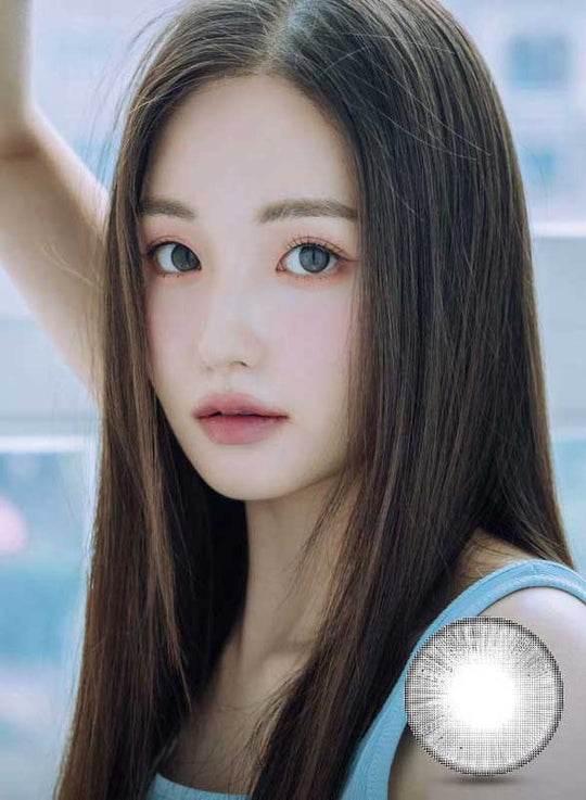 Monthly Anreen Ash Grey (2Pcs) Colored Contacts