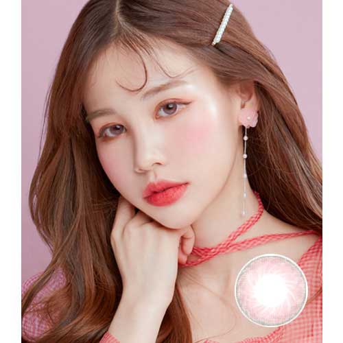 Berry Pink Vb2 (2Pcs) Monthly ( Buy 1 Get 1 Free) Colored Contacts