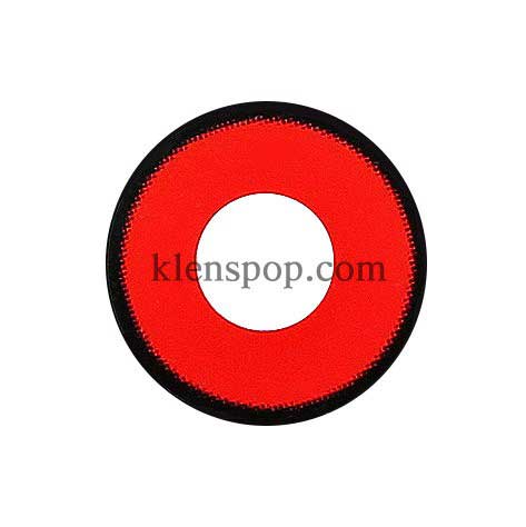 Cp-S6 Red Halloween Contact Lenses (2Pcs)