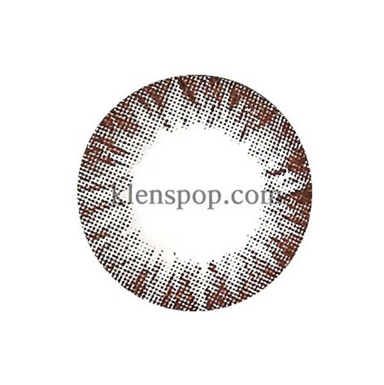 Clear Color Brown CT101 (Toric Lens) (2Pcs) 6 Months Colored Contacts Sph -0.50 ~ -9.00 Cyl -0.75, -1.25, -1.75 Ax 180 Bc 8.4