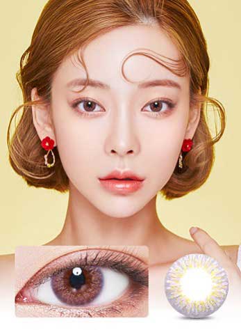 Cooing Violet (2pcs) 6 Months Colored Contacts