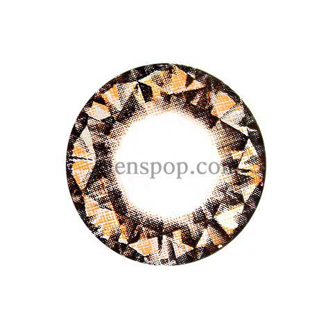 Diamond Brown (2Pcs) 6 Months Colored Contacts