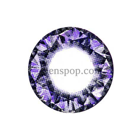 Diamond Violet (2Pcs) 6 Months Colored Contacts
