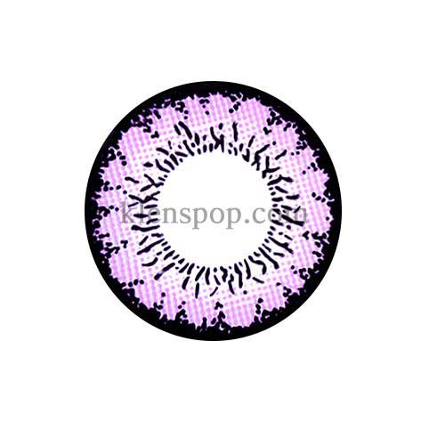 Ellen Panda Pm Violet Colored Contacts (2Pcs) 6 Months