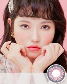 Monthly Eyes On You Violet (2Pcs) Colored Contacts