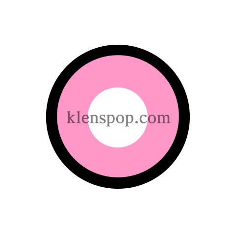 F-04 Pink Laser Halloween Contact Lenses (2Pcs)