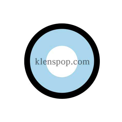 F-05 Blue Laser Halloween Contact Lenses (2Pcs)