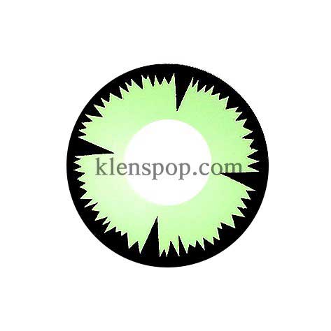 F-07 Green Moonlight Halloween Contact Lenses (2Pcs)