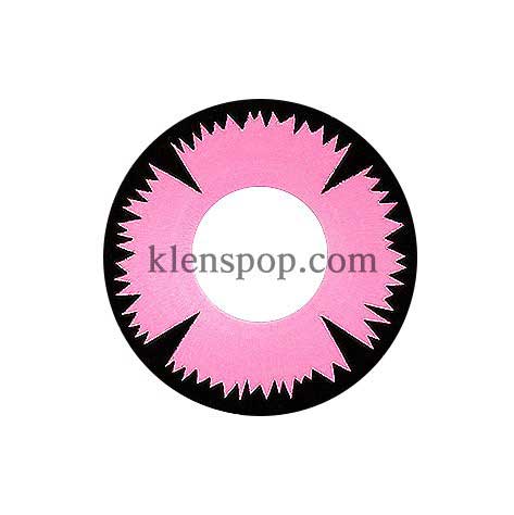 F-09 Pink Moonlight Halloween Contact Lenses (2Pcs)
