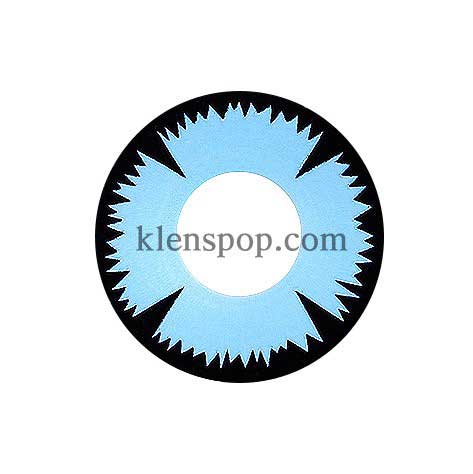 F-10 Blue Moonlight Halloween Contact Lenses (2Pcs)