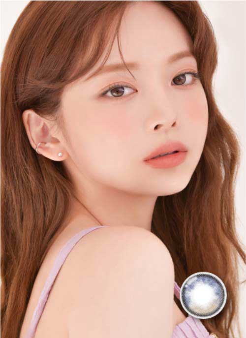Planet 1Day Space Grey (5pcs) Daily ( Buy 1 Get 1 Free ) (Silicone Hydrogel) Colored Contacts