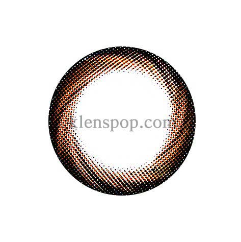 Sio Color Brown (2Pcs) 6 Months (Silicone Hydrogel) Colored Contacts