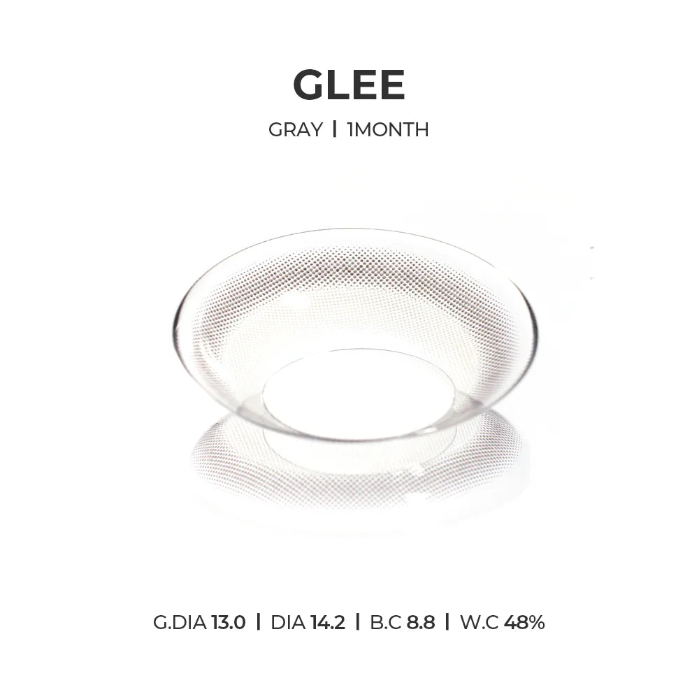 Glee Gray (2pcs) Monthly (Silicone Hydrogel) - product details