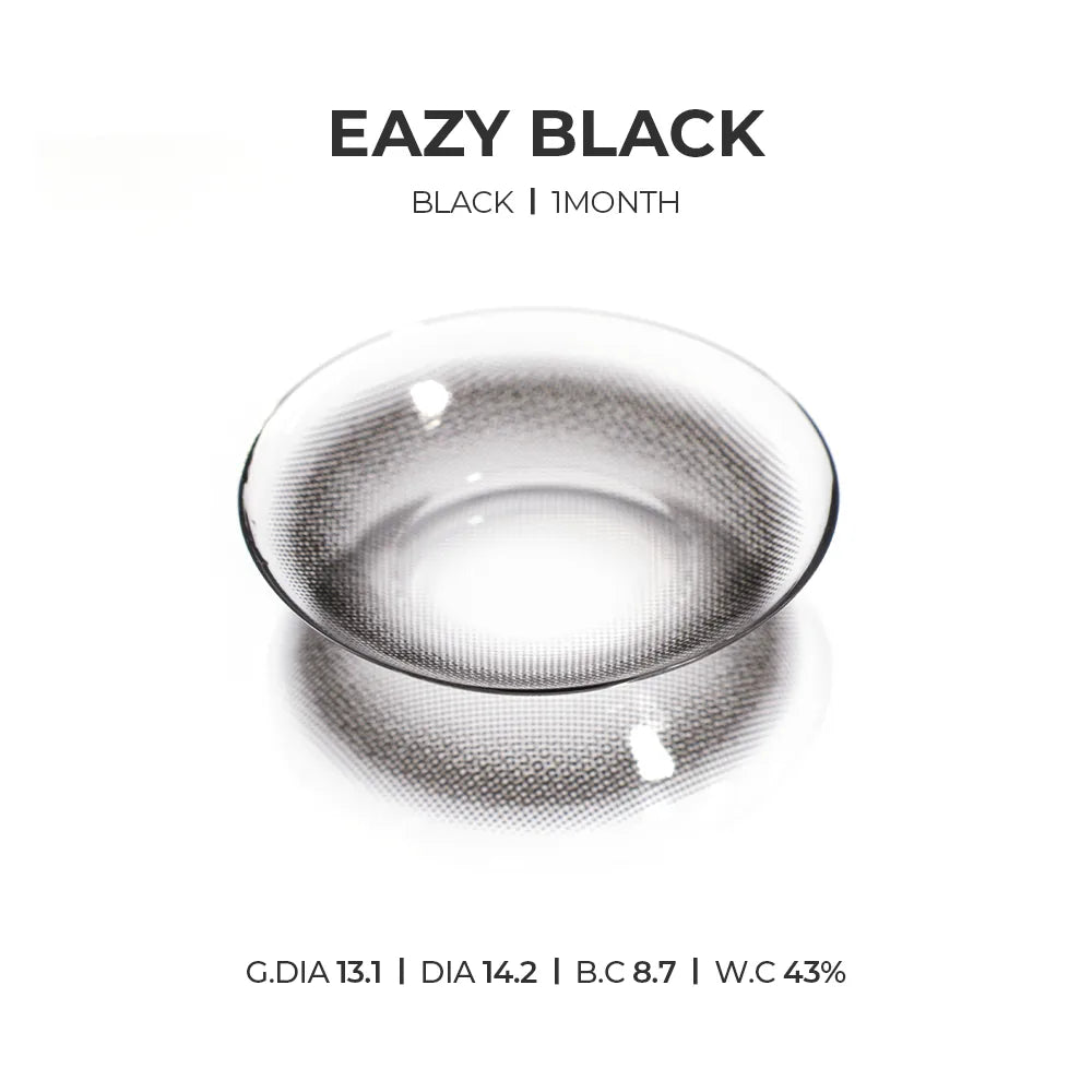 Easy Black (2pcs) Monthly MPC LENS - product details