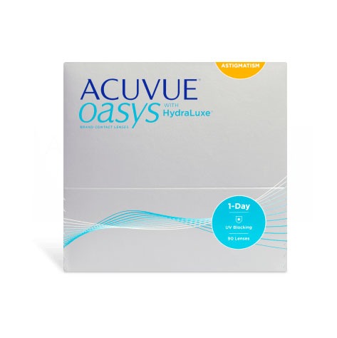 Acuvue Oasys Contact Lenses (90pcs) Daily (Toric Lens)