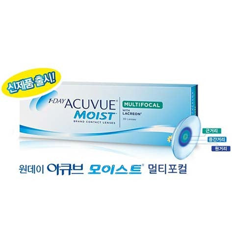 1 Day Acuvue Moist Multifocal Contact Lenses (30pcs)
