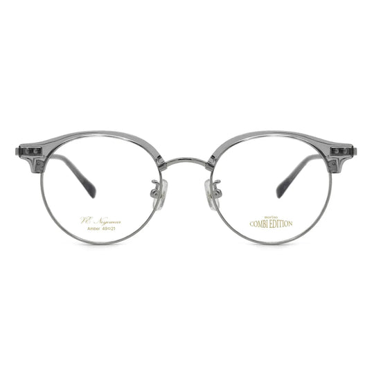Amber Glasses (Metal / Memory Plastic) (50size) 50□20 148