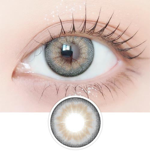 Buttercup Gray (2pcs) Monthly (Silicone Hydrogel) Colored Contacts