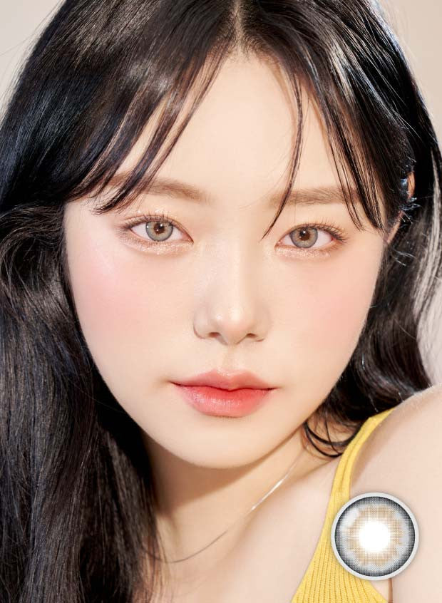 Buttercup Gray (2pcs) Monthly (Silicone Hydrogel) Colored Contacts