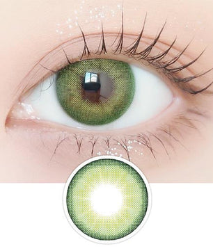 Buttercup Green (2pcs) Monthly (Silicone Hydrogel) Colored Contacts