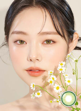 Buttercup Green (2pcs) Monthly (Silicone Hydrogel) Colored Contacts