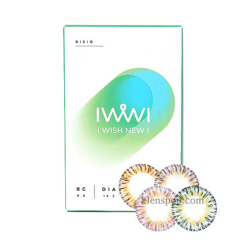 Risio (2Pcs) Monthly Colored Contacts