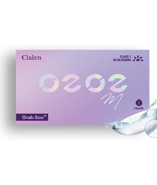 Clalen O2O2 M Grab Soo (6pcs) MONTHLY (Silicon Hydrogel)