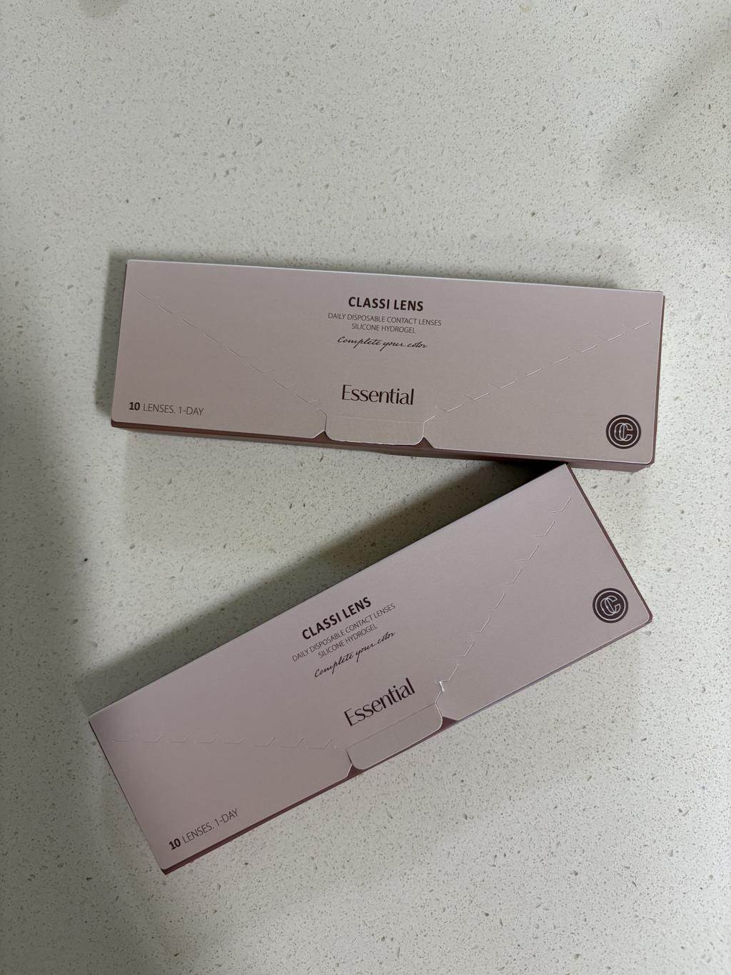 Classi Essential Black (10pcs) Daily (Silicone Hydrogel)