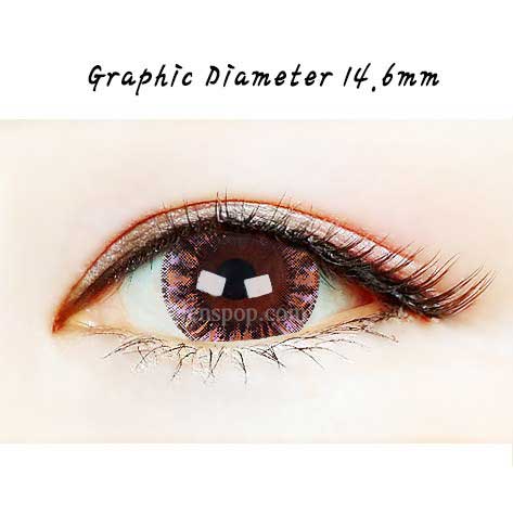 Close-up-Image-of-an-eye-wearing-Angry-Brown-Brianna-Colored-Contacts-2Pcs-6-Months