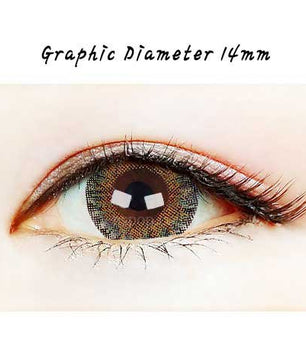 Close-up-Image-of-an-eye-wearing-Ashley-3Color-Green-Colored-Contacts-2Pcs-6-Months
