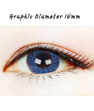 Close-up-Image-of-an-eye-wearing-Ashley-S-Aqua-Colored-Contacts-2Pcs-6-Months