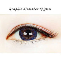 Close-up-Image-of-an-eye-wearing-Bunny-3Color-Blue-Colored-Contacts-2Pcs-6-Months-Colored-Contacts