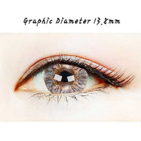 Close-up-Image-of-an-eye-wearing-Bunny-Pop-Grey-2pcs-6-Months-Colored-Contacts