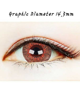 Close-up-Image-of-an-eye-wearing-Charming-Brown-Brianna-Colored-Contacts-2Pcs-6-Months