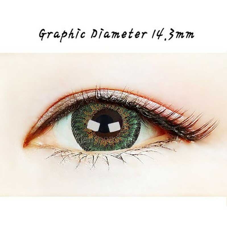 Close-up-Image-of-an-eye-wearing-Charming-Green-Brianna-Colored-Contacts-2Pcs-6-Months
