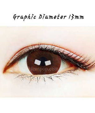 Close-up-Image-of-an-eye-wearing-Coffee-Brown-Silicone-Hydrogel-Colored-Contacts-2Pcs-Monthly