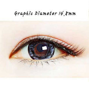 Close-up-Image-of-an-eye-wearing-Diamond-Grey-2pcs-6-Months-Colored-Contacts