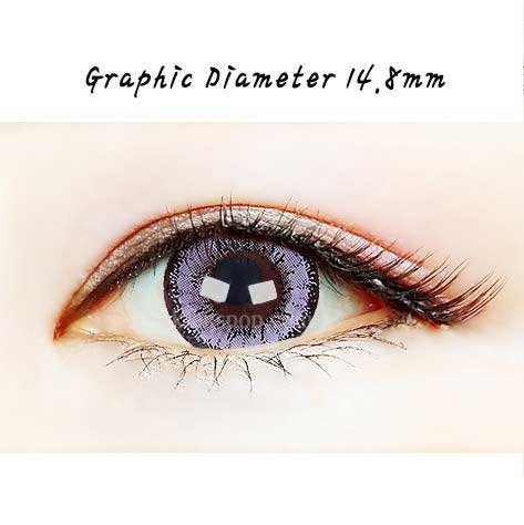 Close-up-Image-of-an-eye-wearing-Dolly-Grey-2pcs-6-Months-Colored-Contacts