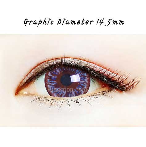 Close-up-Image-of-an-eye-wearing-Ellen-Panda-Blue-4Color-2pcs-6-Months-Colored-Contacts